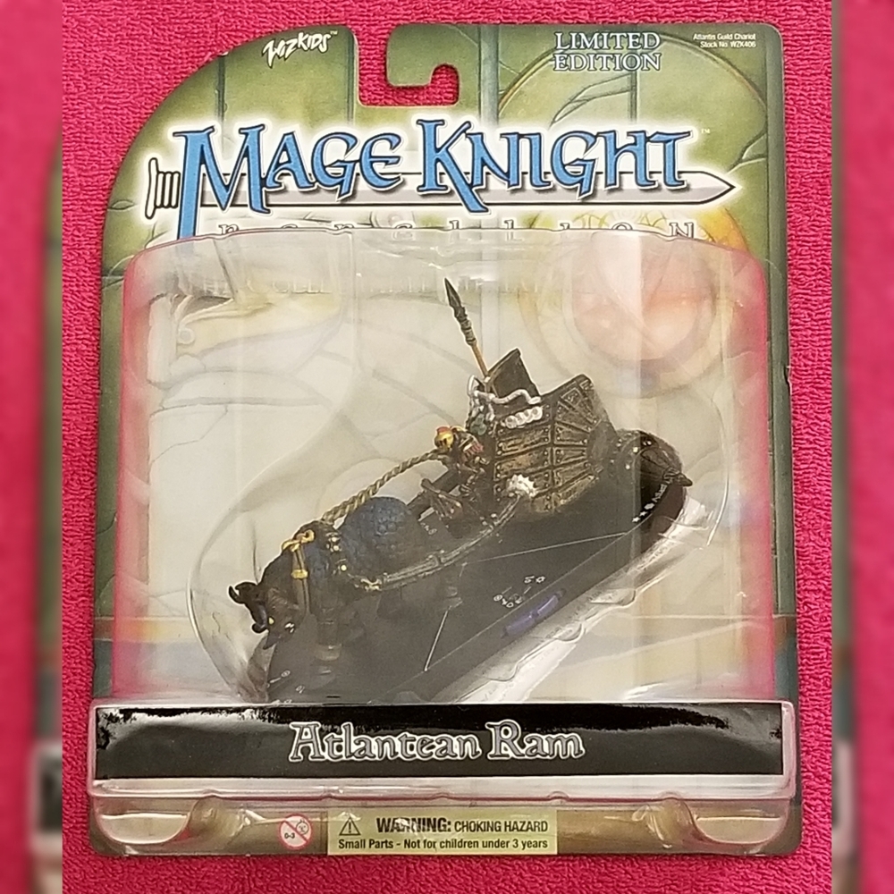 Mage Knight Rebellion Atlantean Ram 2001